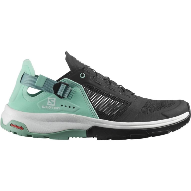 Tênis De Caminhada Salomon Tech Amphib 4 Feminino Pretas Verdes | PT W68504